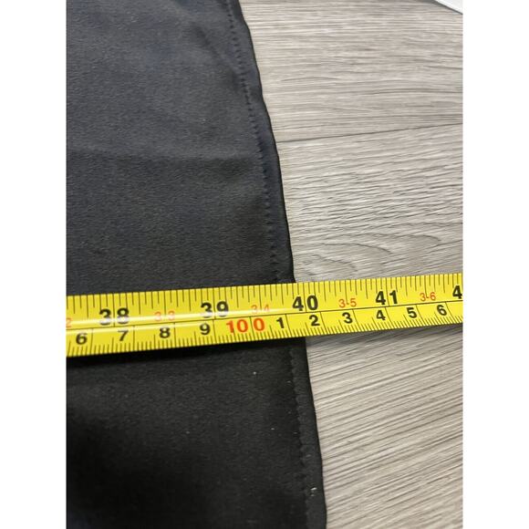 PHILOSOPHY DI ALBERTA FERRETTI Black Silk Sleeveless Ruffle Shift Dress 42 US 6 - Picture 6 of 6